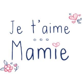 Collection "Je t'aime mamie"